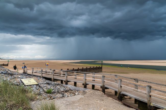 Mike Carroll | Approaching Storm at Wells-Next-The-Sea