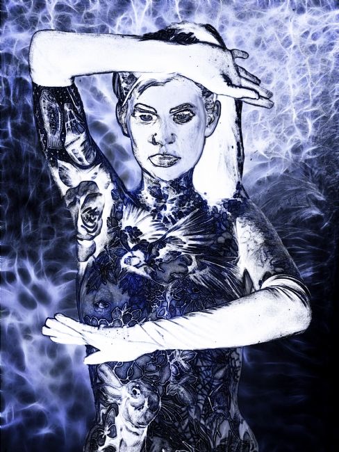 Theodore Crush | Blue lines are the reason why the temple had to shatter