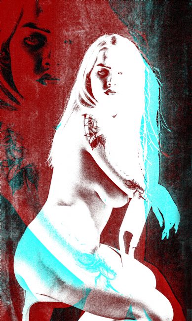 Theodore Crush | Black and white and red and blue all over