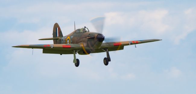 Tom Dolezal | Incoming Hawker Hurricane
