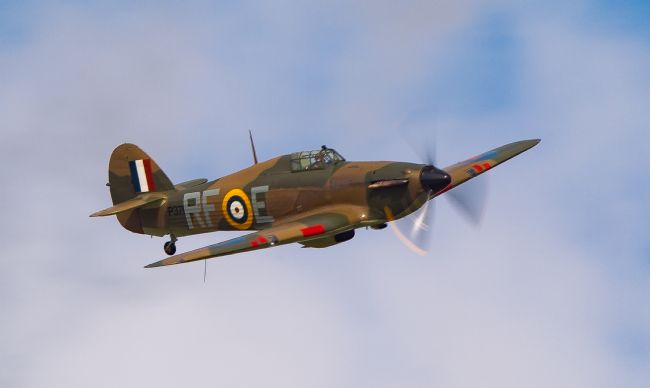 Tom Dolezal | Hurricane flypast