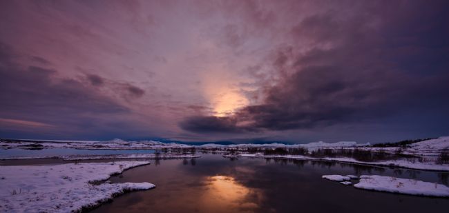 Tom Dolezal | Icelandic winter sun
