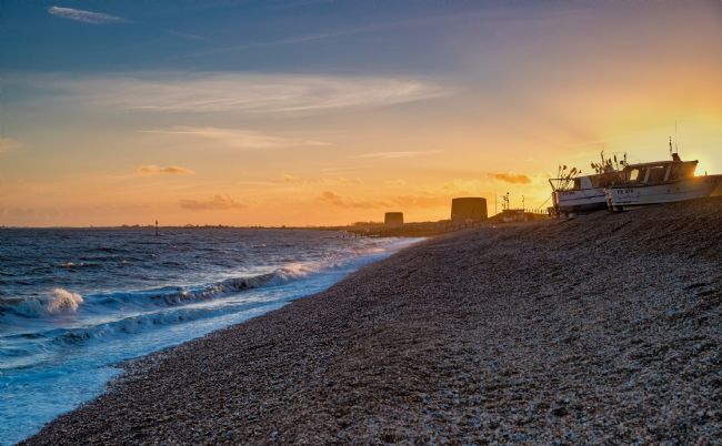 Tom Dolezal | Hythe beach sunset