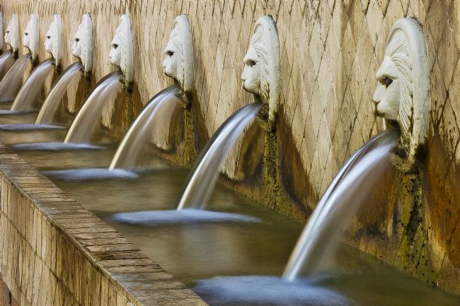 Kris Ohlsson | The Lion Head Fountains at Spili in Crete