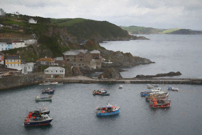 Kris Ohlsson | Mevagissey Boats Painted