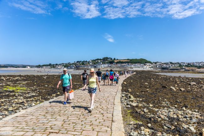 Roger Hollingsworth | St Michaels Mount Causeway at low tide