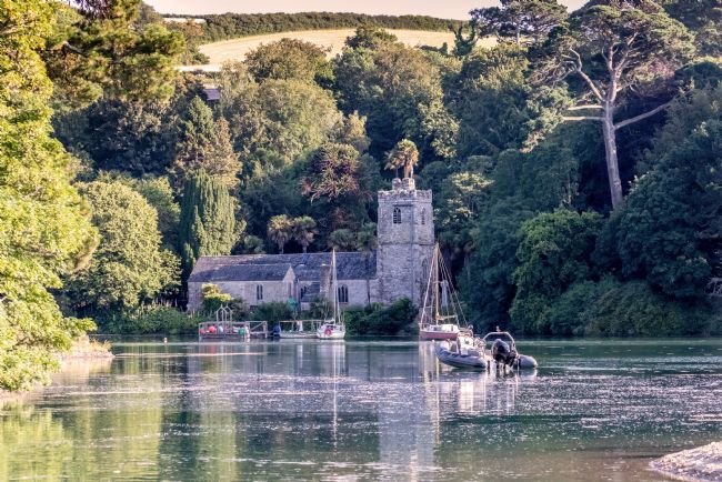 Roger Hollingsworth | St Just-in-Roseland Church at high tide