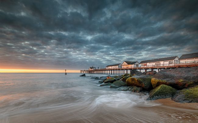 David Powley | First Light on Southwold Pier