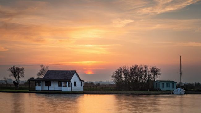David Powley | River Thurne Sunset