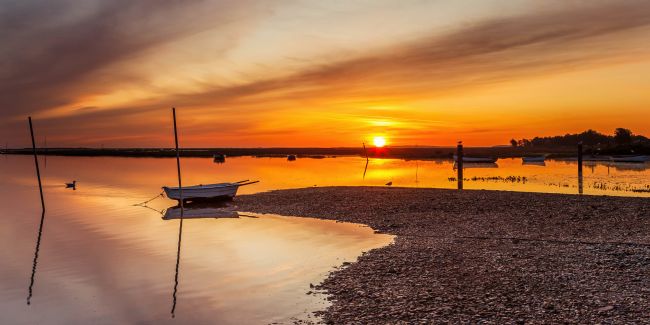 David Powley | Summer sunrise at Brancaster Staithe