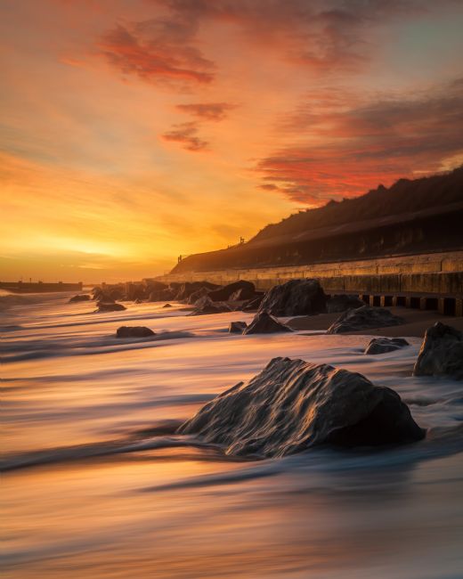 David Powley | Sunrise Glow at Cart Gap