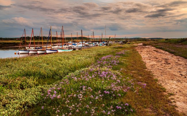 David Powley | Evening light over Morston