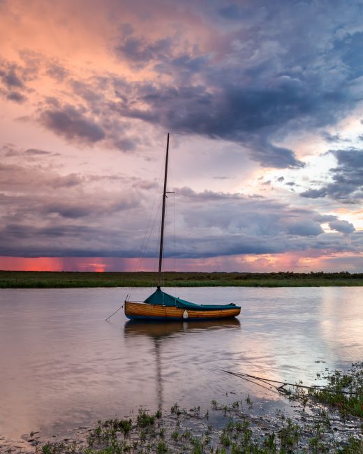David Powley | Blakeney stormy sunset