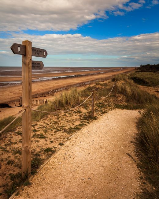 David Powley | North Norfolk coastal path at Holme