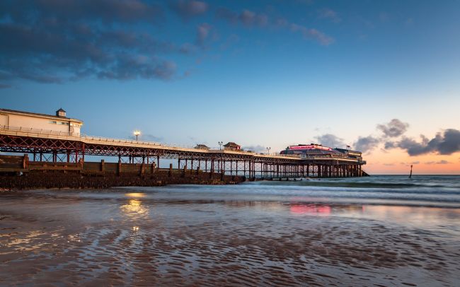 David Powley | Dawn reflections of Cromer Pier
