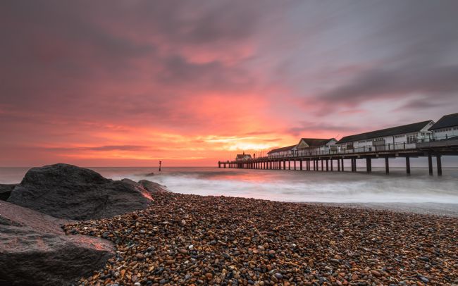 David Powley | Southwold Pier December Sunrise