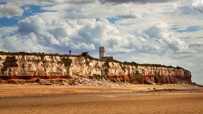 David Powley | Clouds over the cliffs of Hunstanton