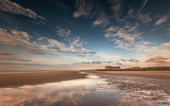 David Powley | Evening Light on Brancaster Beach 