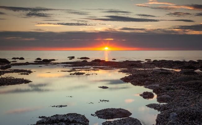 David Powley | At the end of the day on Hunstanton beach
