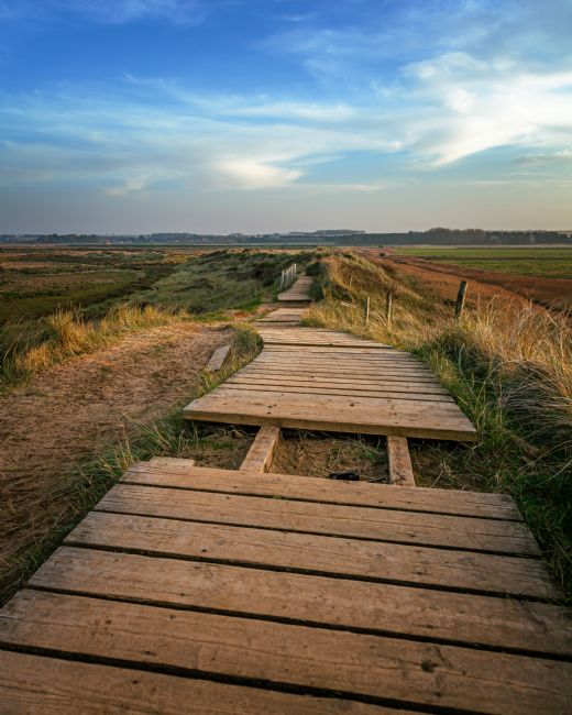David Powley | The North Norfolk Coastal Path at Thornham 