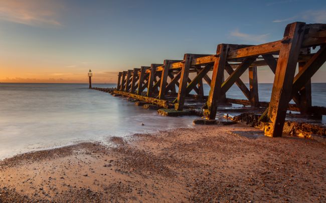 David Powley | Early light on Landguard Point 