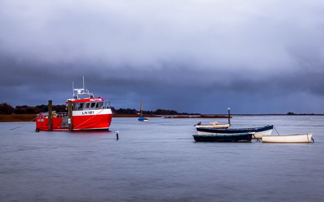 David Powley | Brancaster Staithe at high tide