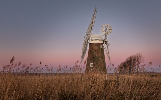 David Powley | Dawn At Hardley Mill 