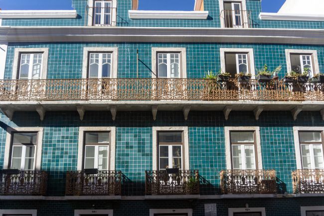 Mary Fletcher | Tiled Facade is Almada