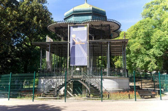 Mary Fletcher | Bandstand of Estrela Garden