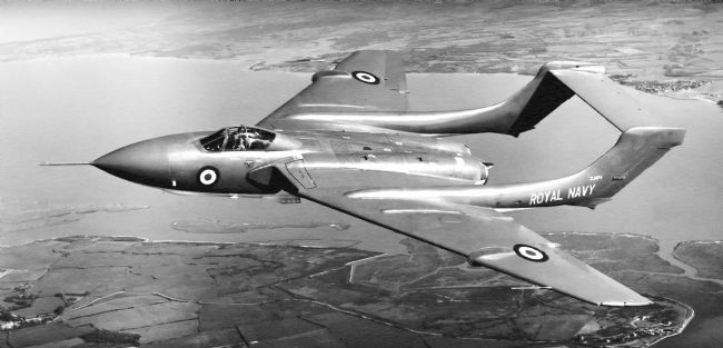 Chris Langley | De Havilland Sea Vixen -  Sketch