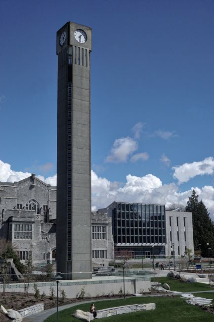 Chris Langley | Main Library and Campanile, University of British Columbia, Vancouver