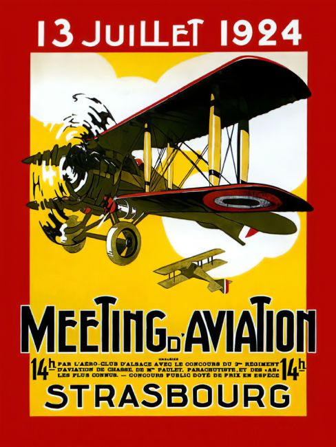 Chris Langley | Strasbourg Air Meet 1924