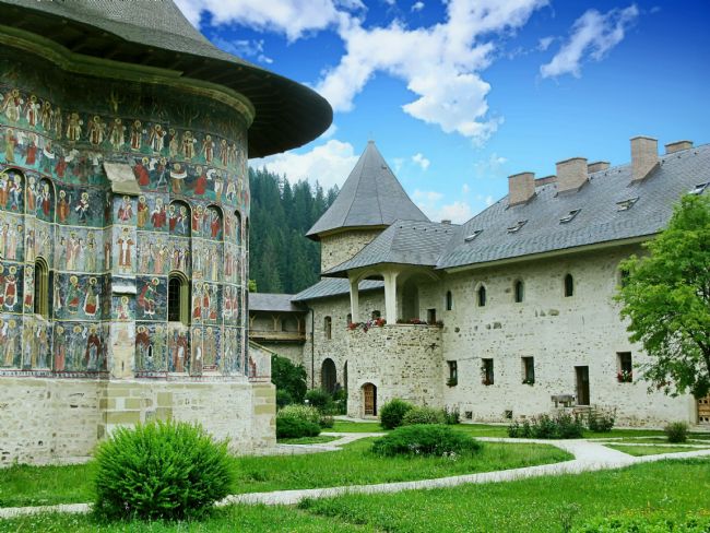 Chris Langley | Basilica and residence, Sucevita Monastery, Romania