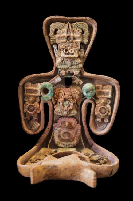 Chris Langley | Mayan sitting figure