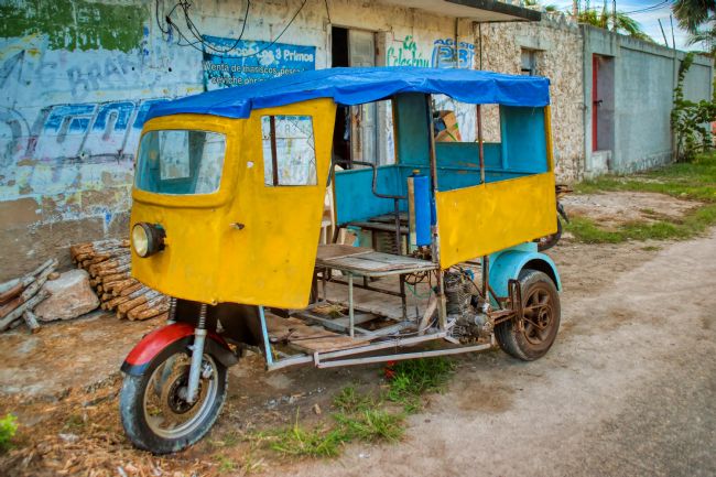 Chris Langley | Celestun Taxi #4, Yucatan, Mexico