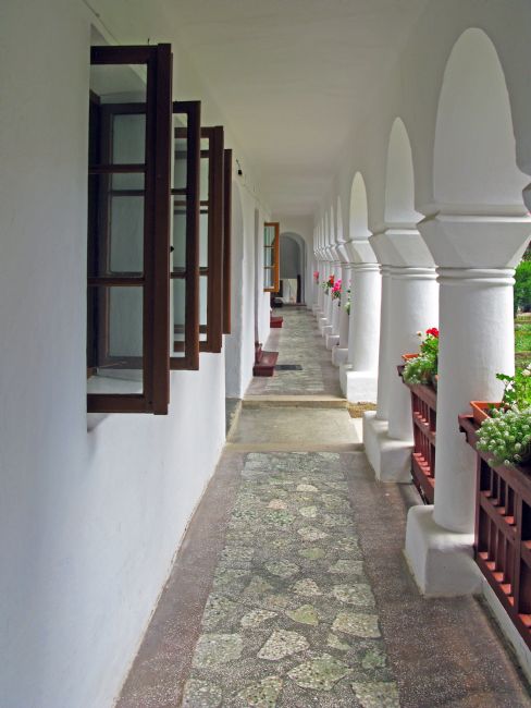 Chris Langley | Cloister at Agapia Monastery, Bucovina, Romania