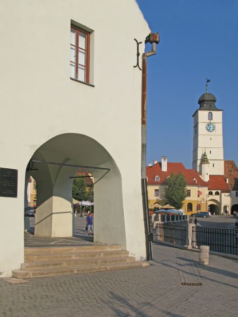 Chris Langley | Piata Mica from Bridge of Lies, Sibiu, Romania