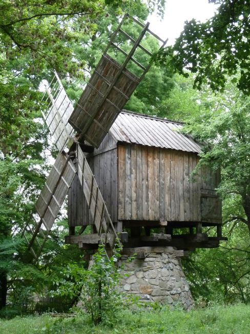 Chris Langley | Windmill in a meadow - Romania