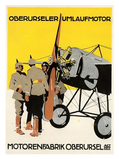 Chris Langley | The Oberursel (Germany) Rotary Engine