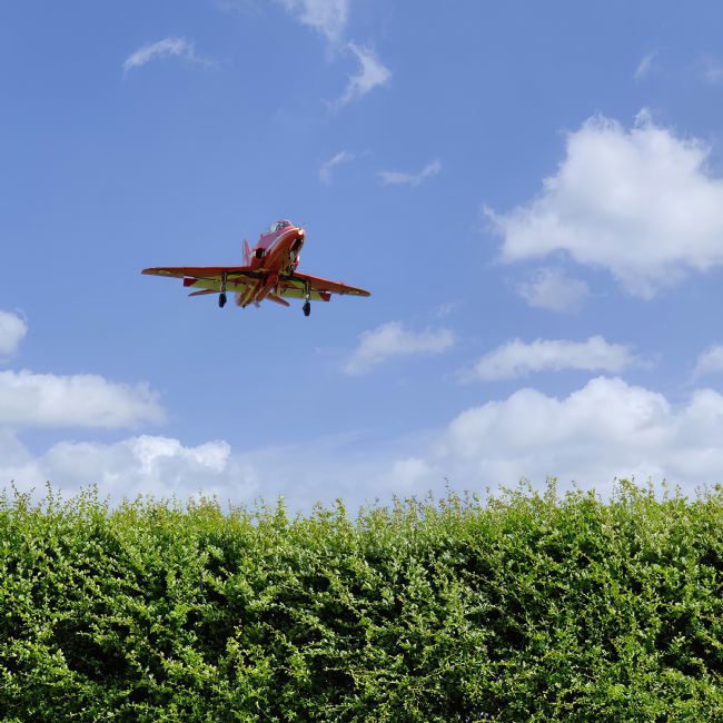 Chris Langley | Red 1 low over the perimeter fence
