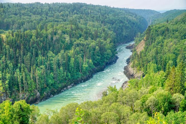 Chris Langley | Bulkley River gorge, near Hazleton, BC, Canada