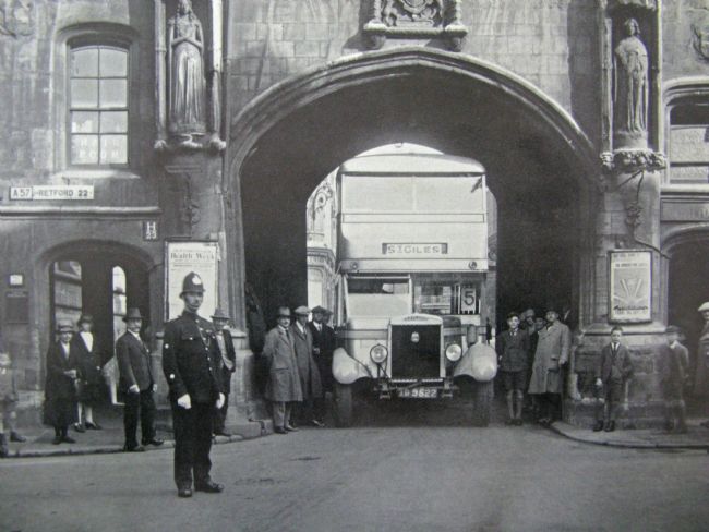 Chris Langley | First Double Decker under the Stonebow, Lincoln, 1927