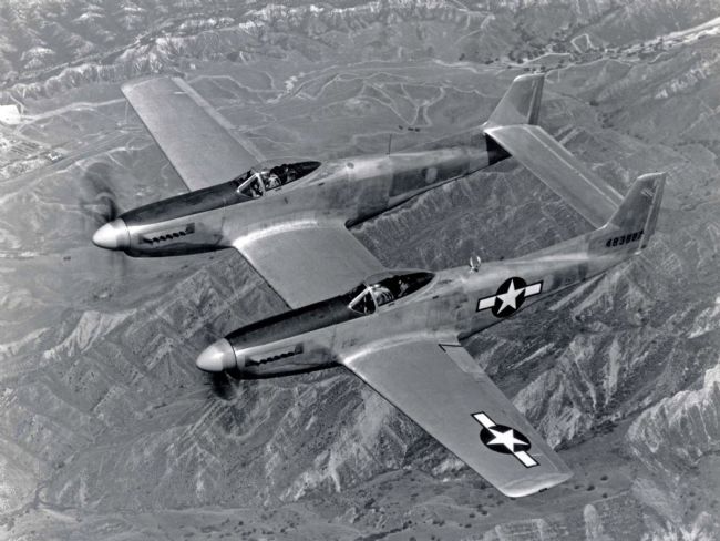 Chris Langley | North American P82 Twin Mustang Prototype