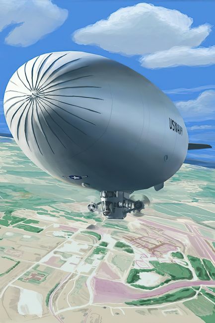 Chris Langley | US Naval Blimp on the Loose