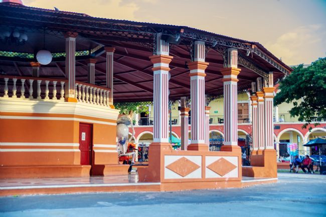 Chris Langley | Bandstand, Plaza Campeche, Mexico