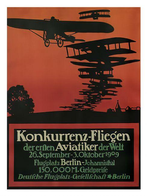 Chris Langley | Flying Competition,  Worlds First Aviators, Berlin 1909