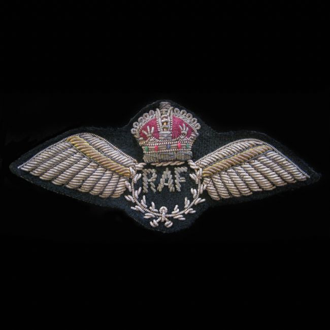 Chris Langley | British Royal Air Force Pilot Badge,Full Dress Uniform - 1918