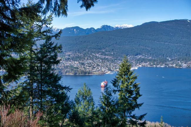 Chris Langley | Cates Reach, Indian Arm, North Vancouver from Burnaby Mountain