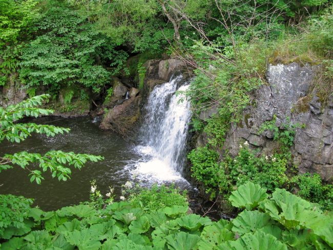 Chris Langley | Waterfall at Alunbruket, Skane, Sweden
