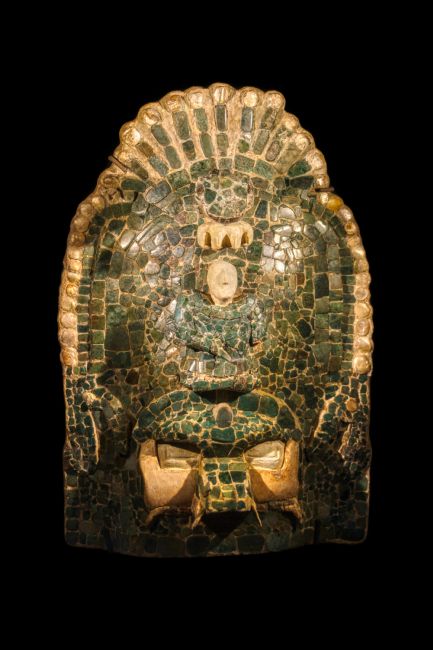 Chris Langley | High crown Mayan death mask